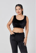 Nachtkleding Dames 3-Delig Fluffy Loungewear Wijde Pijpen