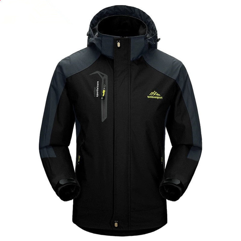 Outdoorjas Dames Waterdicht met Capuchon Regular Fit