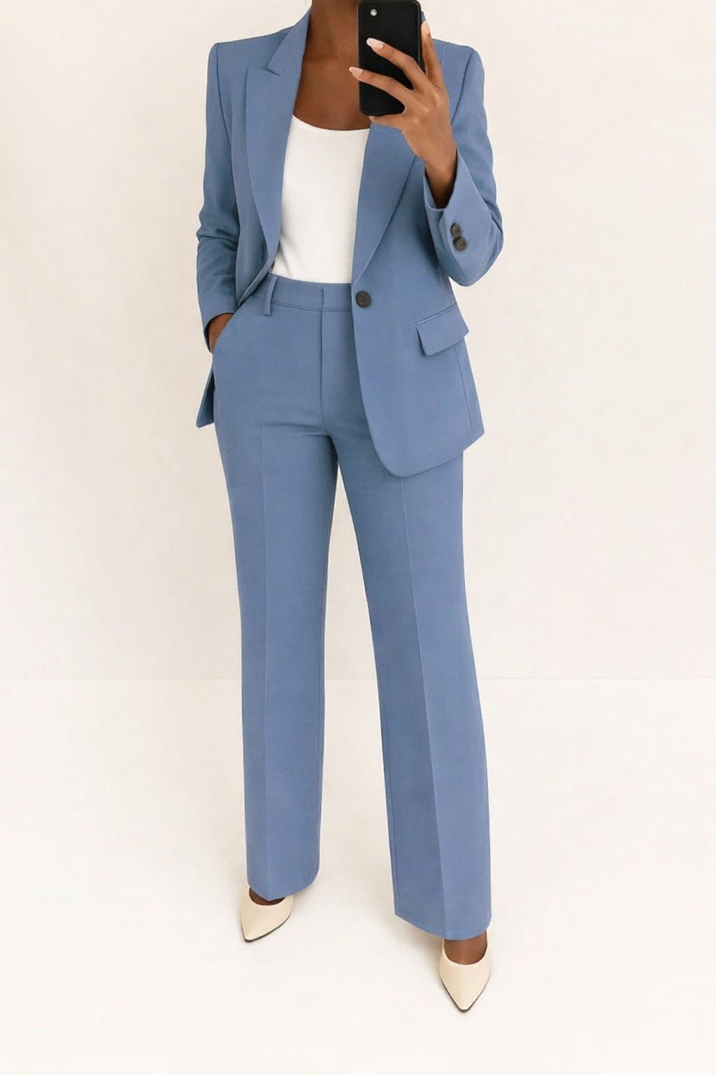 Miss | Tweedelige Set Dames Blazer + Broek Regular Fit – Co-ord Set