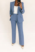 Miss | Tweedelige Set Dames Blazer + Broek Regular Fit – Co-ord Set