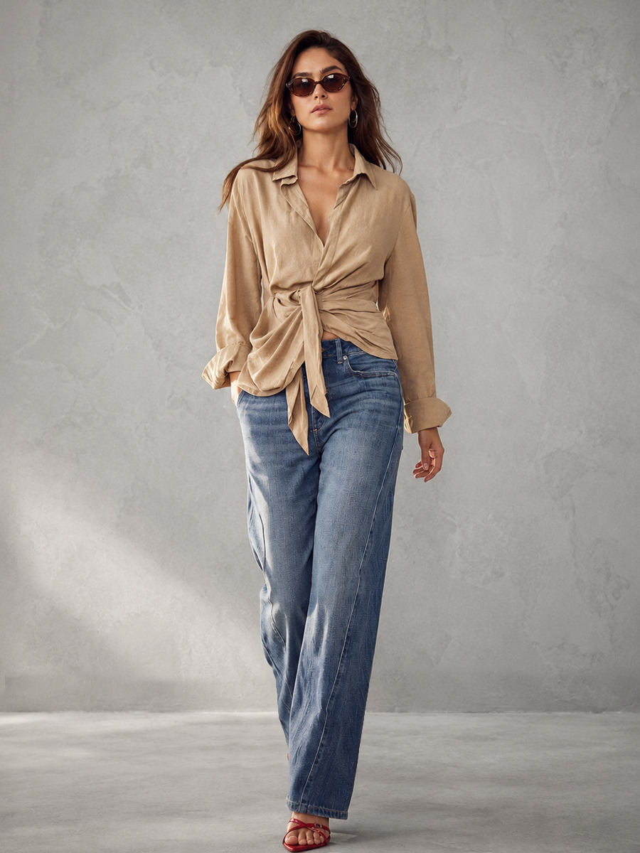 Miss Madera blouse dames