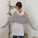 Sjaal Dames Gebreid Boho Omslagdoek