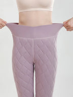 Miss | Broek Dames Gevoerd Nauwsluitend Gewatteerd Winterwarm - Wol