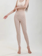 Miss | Broek Dames Gevoerd Nauwsluitend Gewatteerd Winterwarm - Wol