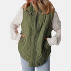 Miss | Bodywarmer Dames Gewatteerd Afneembare Capuchon