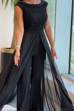 Jumpsuit Dames Mouwloos Gestructureerd Veelzijdig - Polyester