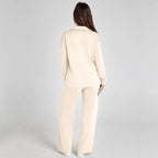 Miss | Loungeset Dames Off-Shoulder Wijde Broek