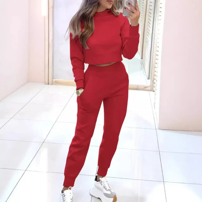 Miss | Trainingspak Dames Tweedelig Cropped Sweater
