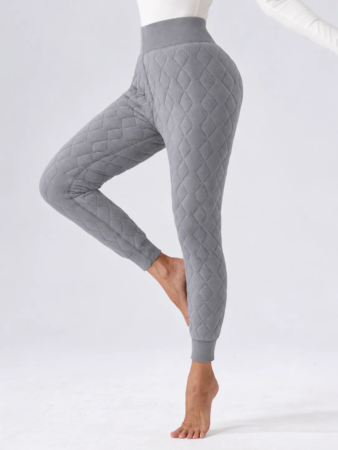 Miss | Broek Dames Gevoerd Nauwsluitend Gewatteerd Winterwarm - Wol