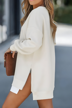 Hoodie Dames Oversized Zijrits Casual