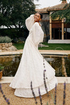 Miss Madera jurk dames