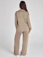 Tweedelige Set Dames Lange Mouwen Relaxed – Co-ord Set