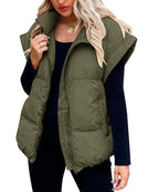 Miss | Bodywarmer Dames Oversized Puffer Mouwloos