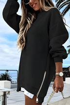 Hoodie Dames Oversized Zijrits Casual
