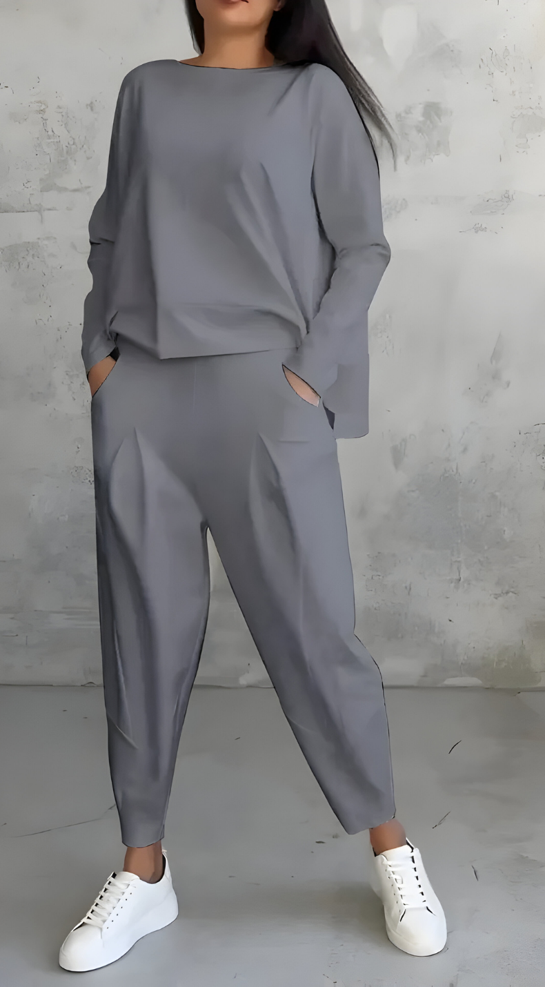 joggingpak dames Dames Loungeset Hoge Hals Zijrits