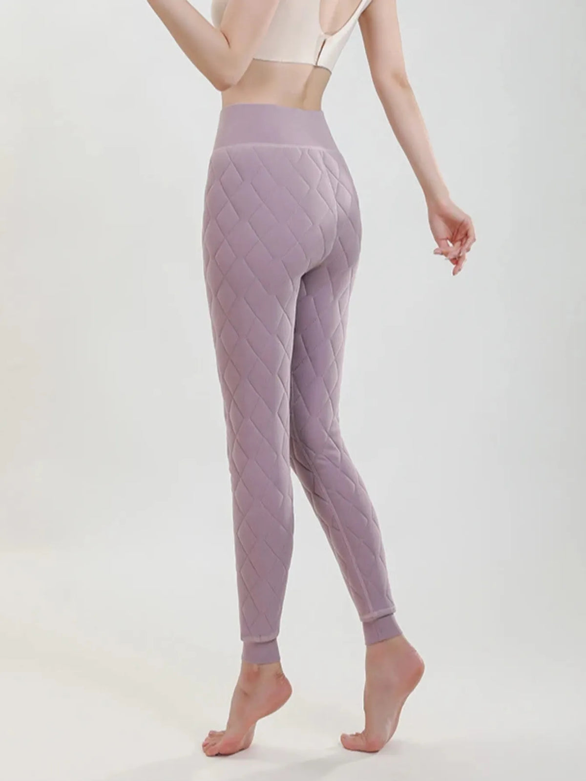 Miss | Broek Dames Gevoerd Nauwsluitend Gewatteerd Winterwarm - Wol