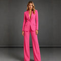 Co-ord set Dames Slim Fit Volledige Lengte Kantoor
