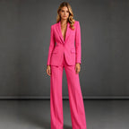 Co-ord set Dames Slim Fit Volledige Lengte Kantoor