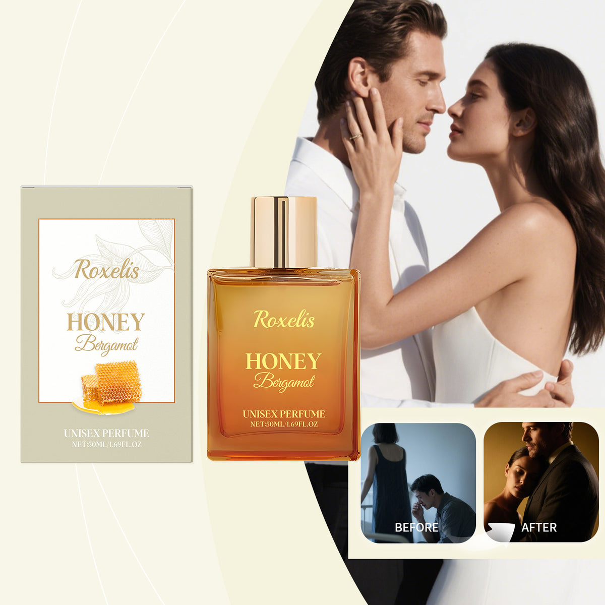 Parfum Dames Honing Bergamot Licht & Fris