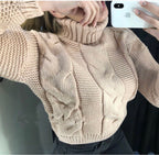 Trui Dames Coltrui Kabelbreisel Relaxed Fit