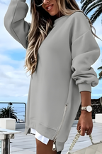 Hoodie Dames Oversized Zijrits Casual