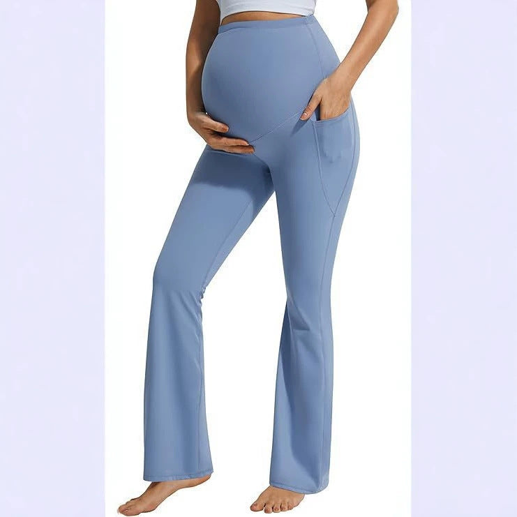 zwangerschapsbroek Dames Hoge Taille Bootcut Slim-fit