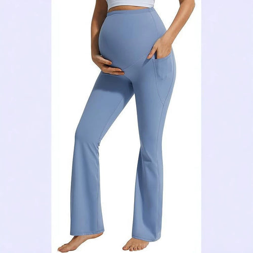 Bootcut Broek Dames Hoge Taille Slim Fit Uitlopende Pijp
