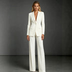 Co-ord set Dames Slim Fit Volledige Lengte Kantoor