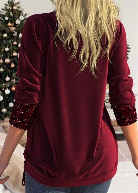 Blouse Dames Pailletten Eigentijds Veelzijdig