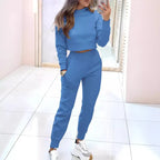 Miss | Trainingspak Dames Tweedelig Cropped Sweater