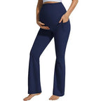 zwangerschapsbroek Dames Hoge Taille Bootcut Slim-fit