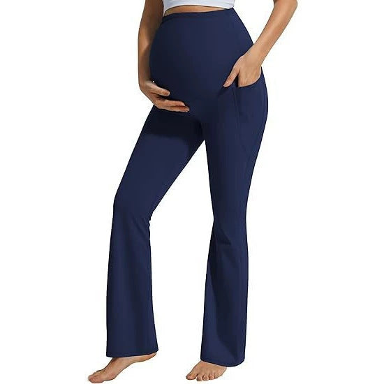 zwangerschapsbroek Dames Hoge Taille Bootcut Slim-fit