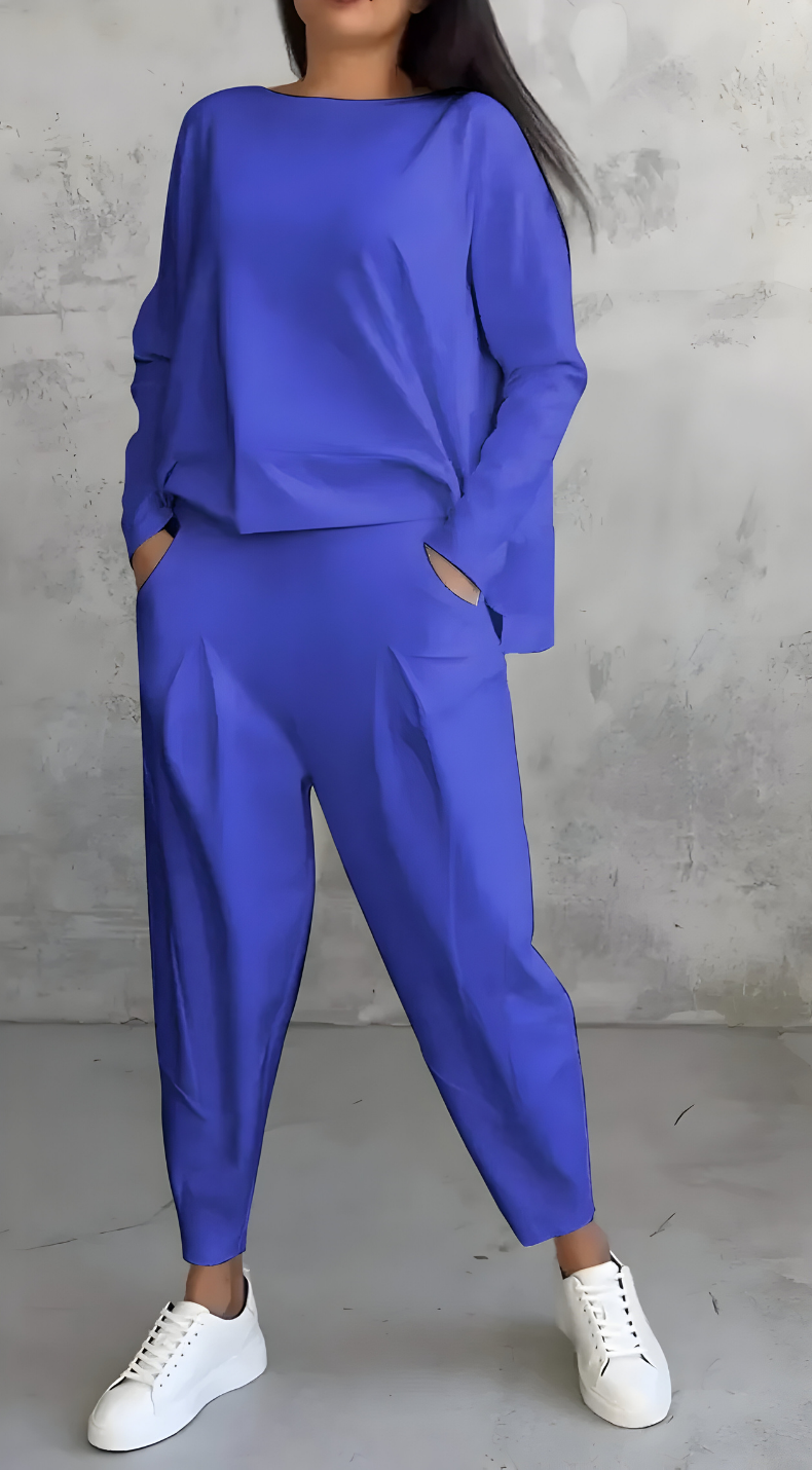 joggingpak dames Dames Loungeset Hoge Hals Zijrits
