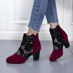Pumps Dames Orthopedisch Ademend met Brede Teenruimte - Rood (Bijna uitverkocht)