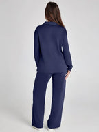 Tweedelige Set Dames Lange Mouwen Relaxed – Co-ord Set