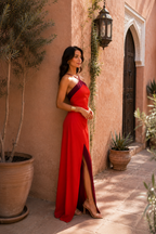 Miss Madera jurk dames
