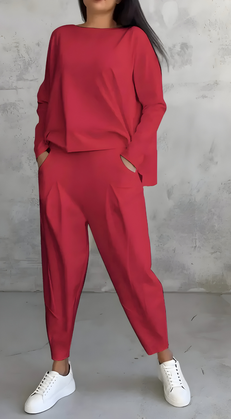 joggingpak dames Dames Loungeset Hoge Hals Zijrits