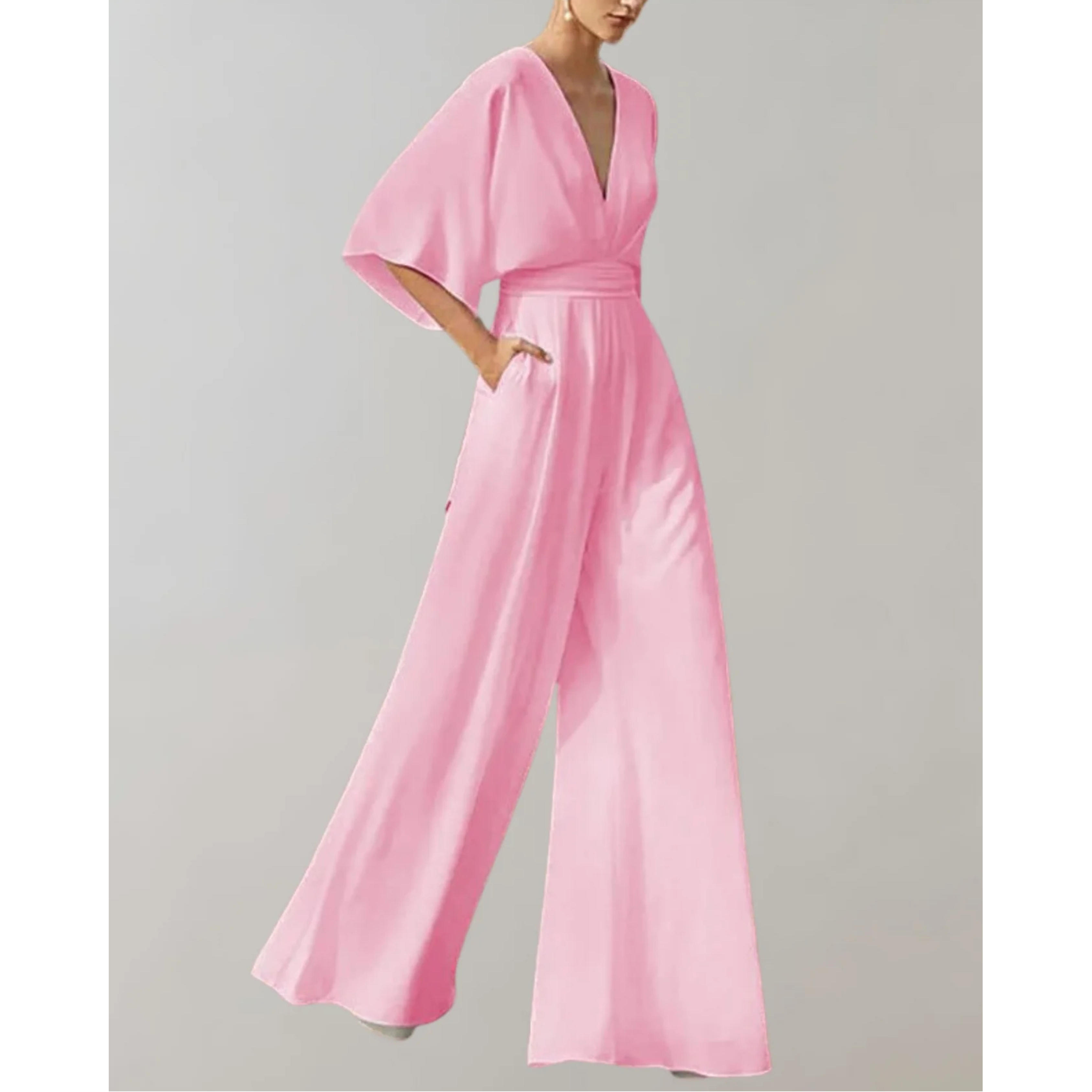 Miss | Jumpsuit Dames Wide Leg - Polyester