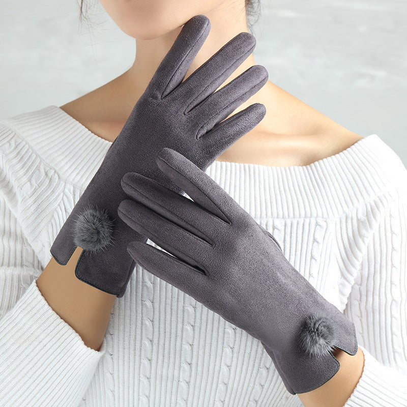 Handschoenen Dames Warm Winter - Grijs