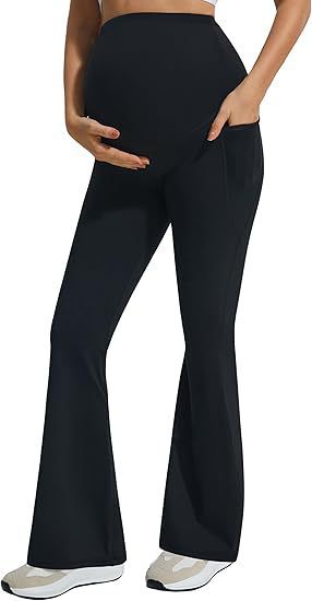 zwangerschapsbroek Dames Hoge Taille Bootcut Slim-fit