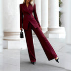 Autumn Women's Suit Double-Breasted Long-Sleeve Coat