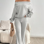 Co-ord set Dames Lange Mouw Vetertaille Casual