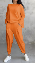 joggingpak dames Dames Loungeset Hoge Hals Zijrits