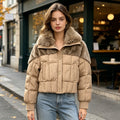 Jas Dames Gewatteerd Casual Winterjas