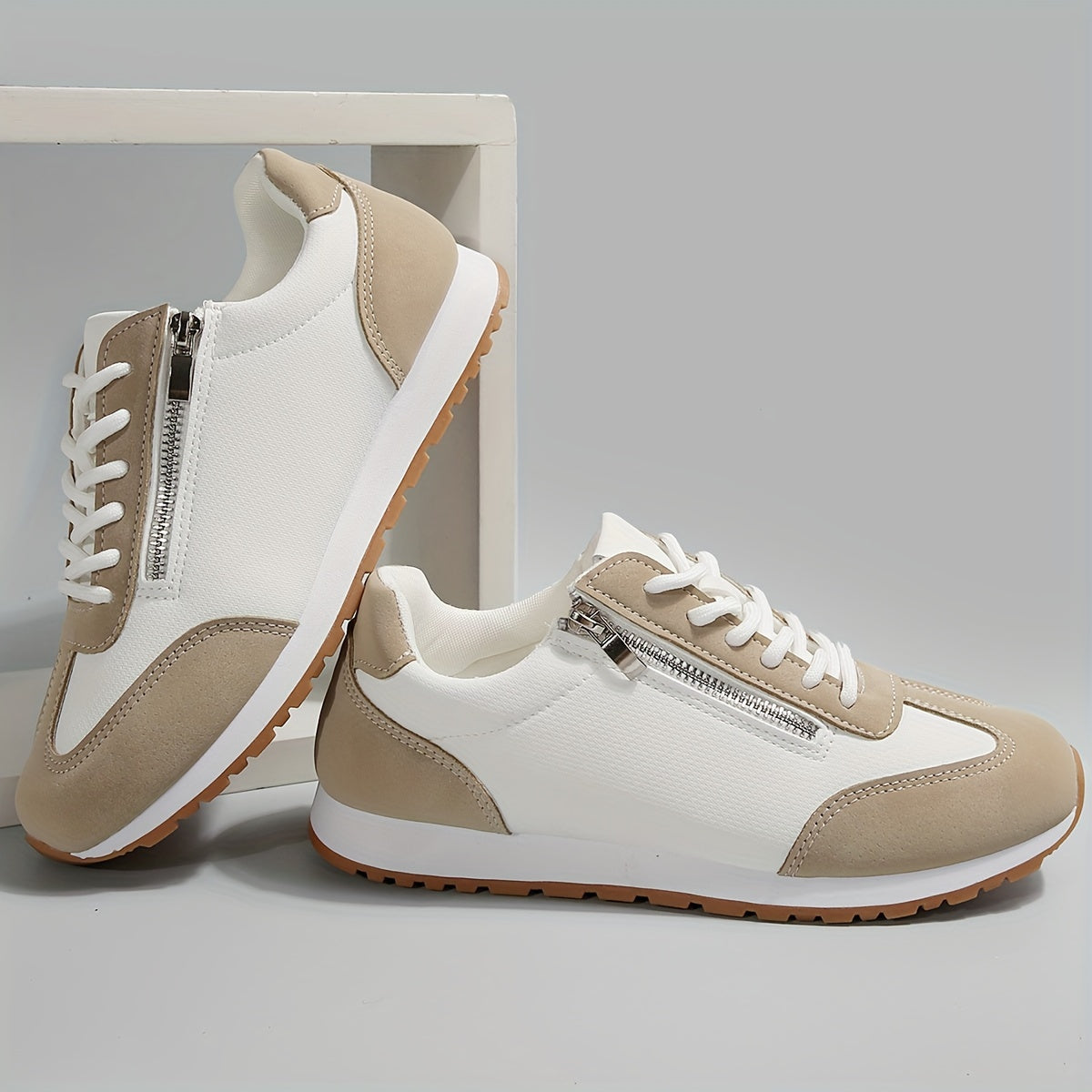 Sneakers Dames Brede Teenruimte Ondersteunend Voetbed