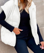 Miss | Bodywarmer Dames Oversized Puffer Mouwloos