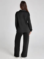 Tweedelige Set Dames Lange Mouwen Relaxed – Co-ord Set