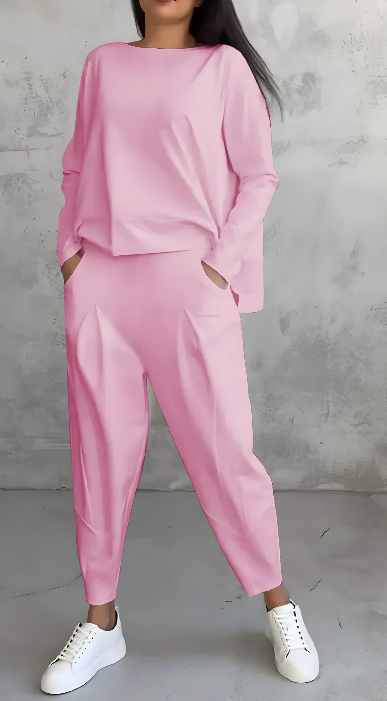 joggingpak dames Dames Loungeset Hoge Hals Zijrits