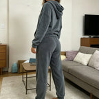 Co-ord set Dames Hoodie & Broek Dikke Fleece