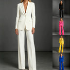 Co-ord set Dames Slim Fit Volledige Lengte Kantoor